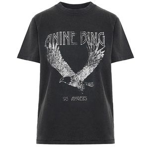 Anine Bing Lili Eagle T-shirt Size Medium